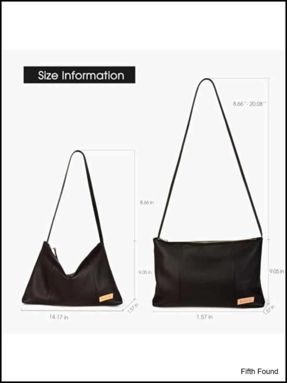 Full Grained Leather Dumpling Crossbody Bag